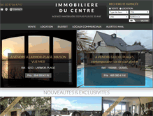 Tablet Screenshot of immobiliereducentre.com